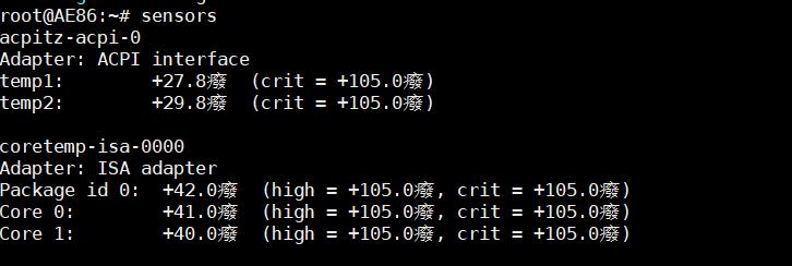 ProxmoxVE（PVE） 7.1-x 在主界面添加CPU频率/CPU温度/硬盘温度